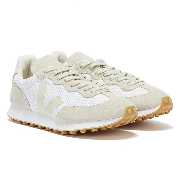 VEJA RIO BRANCO ALVEOMESH WOMENS WHITE / OFF WHITE TRAINERS